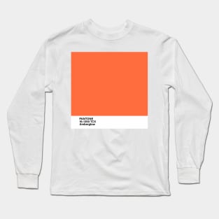 pantone 16-1350 TCX Amberglow Long Sleeve T-Shirt